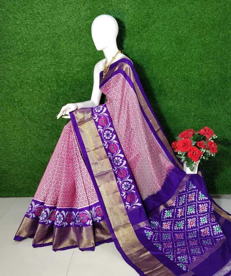 YNF PURE SILK RRW LATEST SILK SAREES WHOLESALE IKAT SILK SAREES MANUFACTURER  